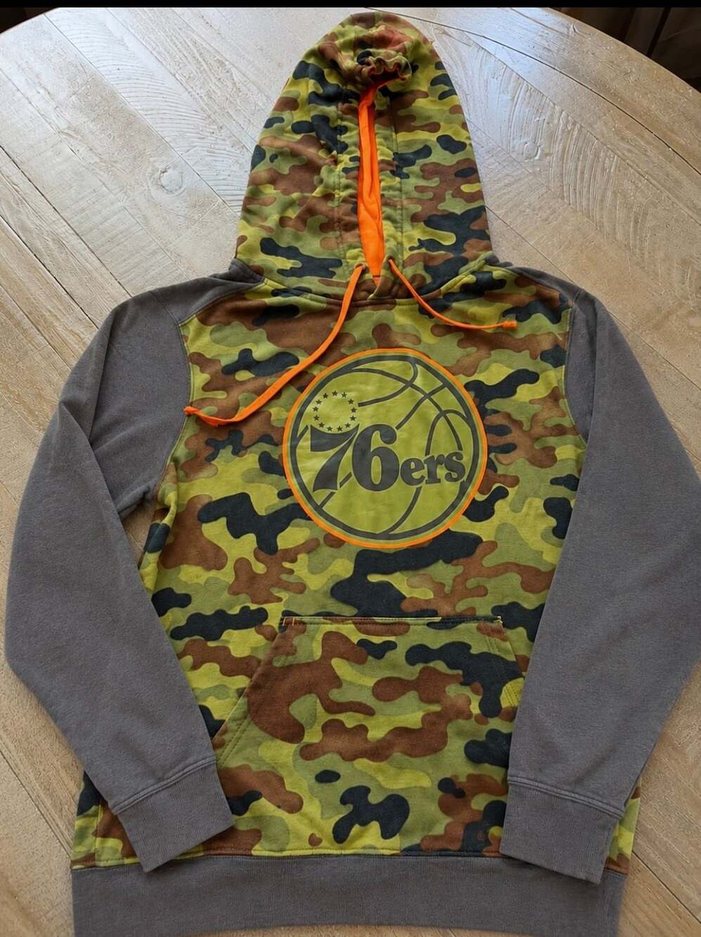 Philadelphia 76ers Fanatics Recon Camo Pullover Hoodie